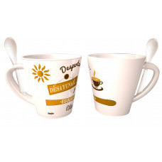 TAZA CÓNICA DESPERTAR